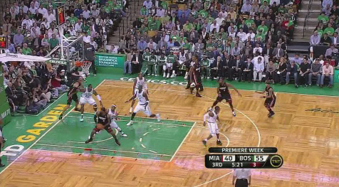 LeBron Post Up