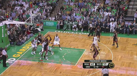 LeBron Post Up
