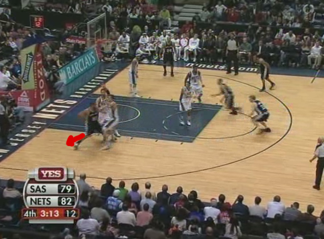 Nets Stop Tim Duncan 3